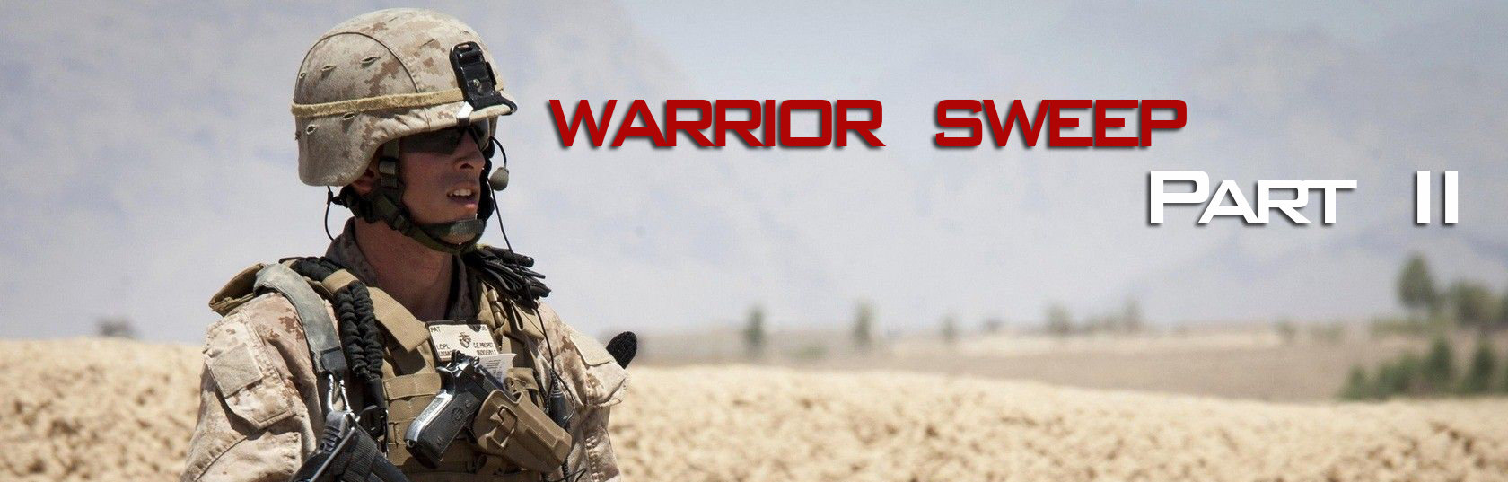 Warrior Sweep Pt.2